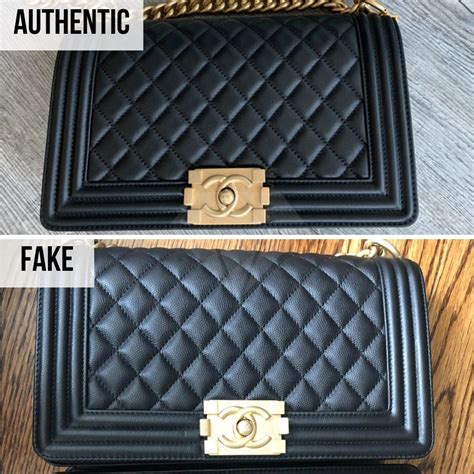 real chanel boy bag vs fake